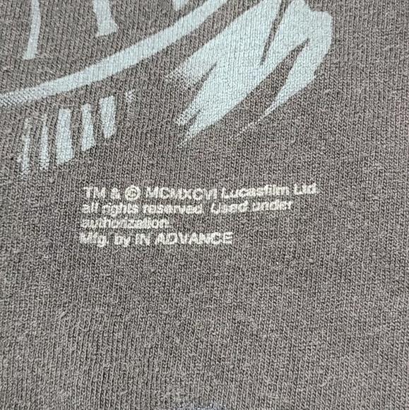 Vintage 80s Star Wars Darth Vader Shirt Allover - Picture 2 of 4